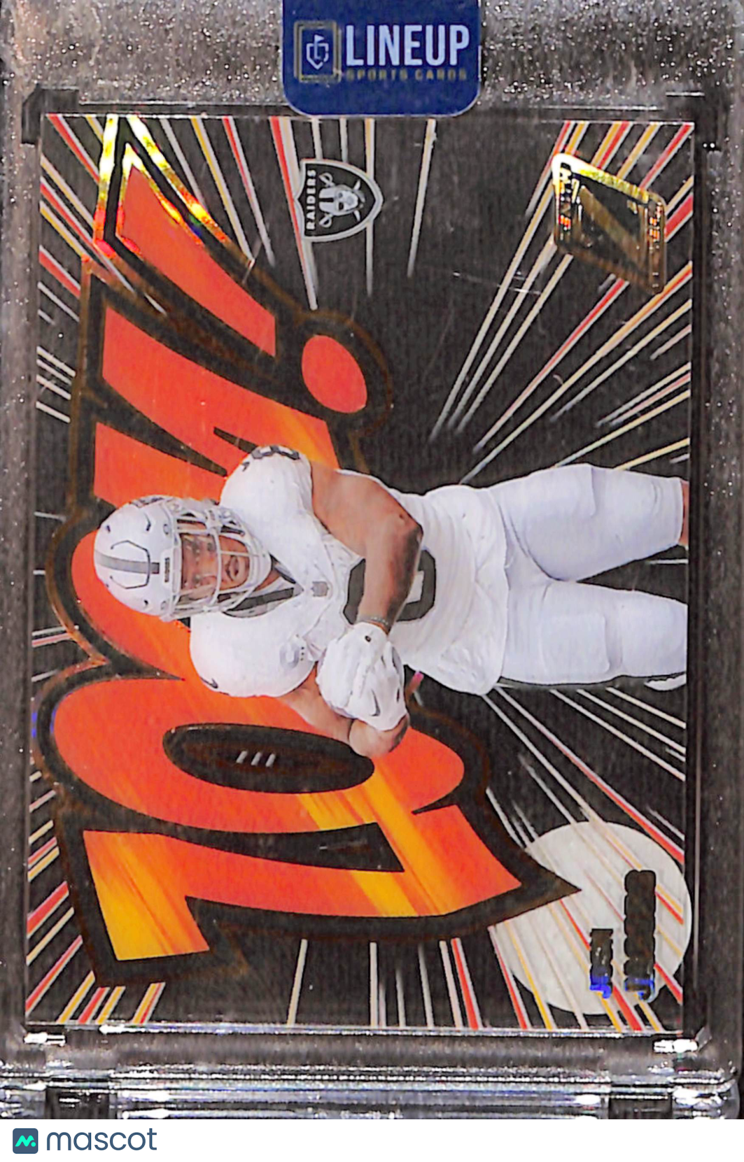 2023 Panini Zenith Z-Team Josh Jacobs #16 Holo