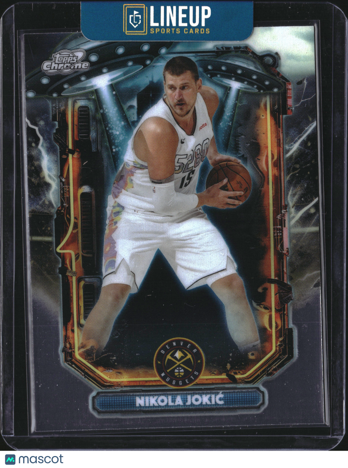 2026 Topps Chrome Basketball Exoplanetary Nikola Jokić #ET-4 Base