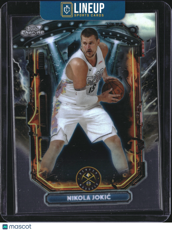 2026 Topps Chrome Basketball Exoplanetary Nikola Jokić #ET-4 Base