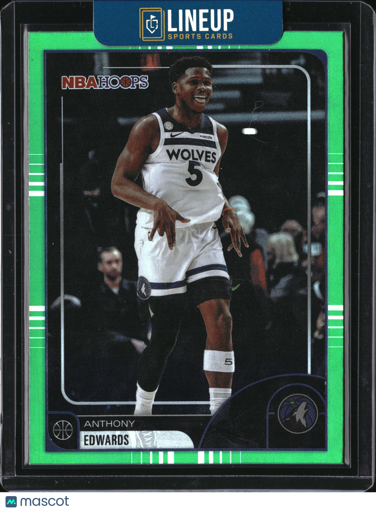 2026 Topps NBA Hoops Anthony Edwards #195 Green