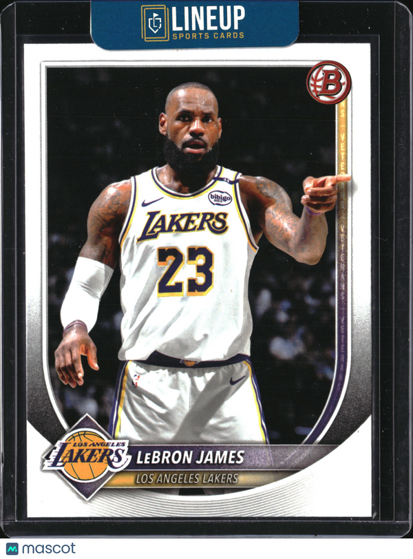 2025 Topps Bowman LeBron James #121