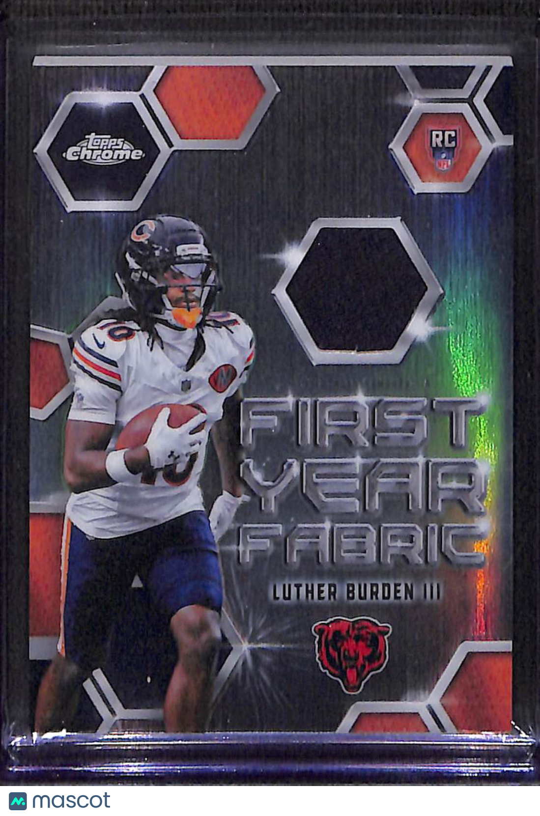 2025 Topps Chrome First Year Fabric Luther Burden III #FYF-LB Relic RC