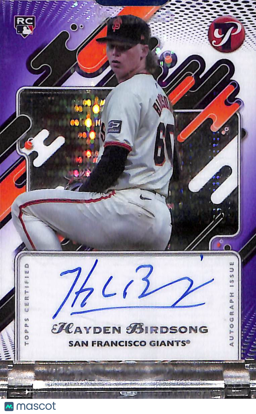 2025 Topps Pristine Hayden Birdsong #PA-HB Purple RC
