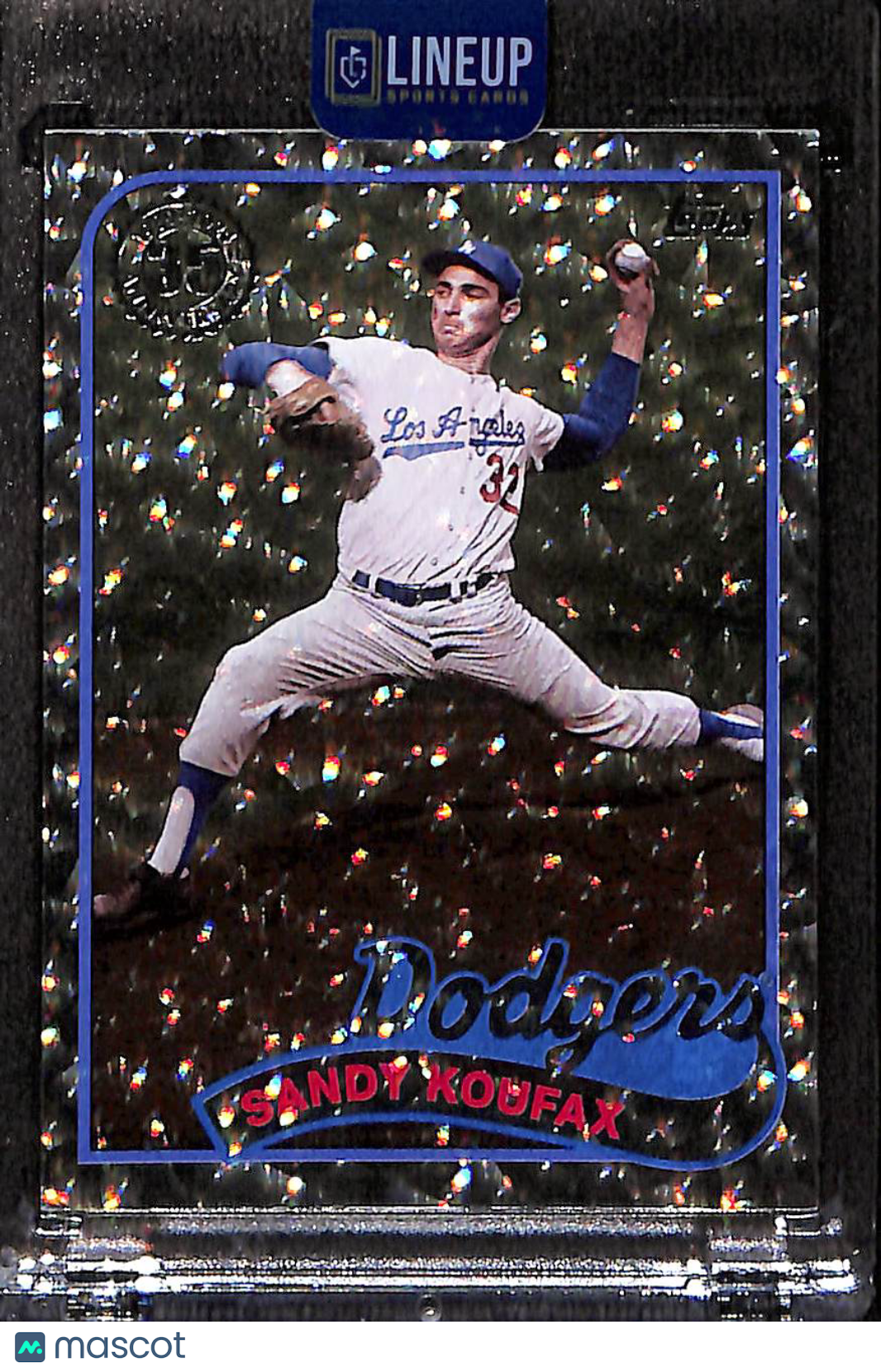 2024 Topps Chrome 1989 Topps Baseball Sandy Koufax #89B2-47 Silver Mojo Refract