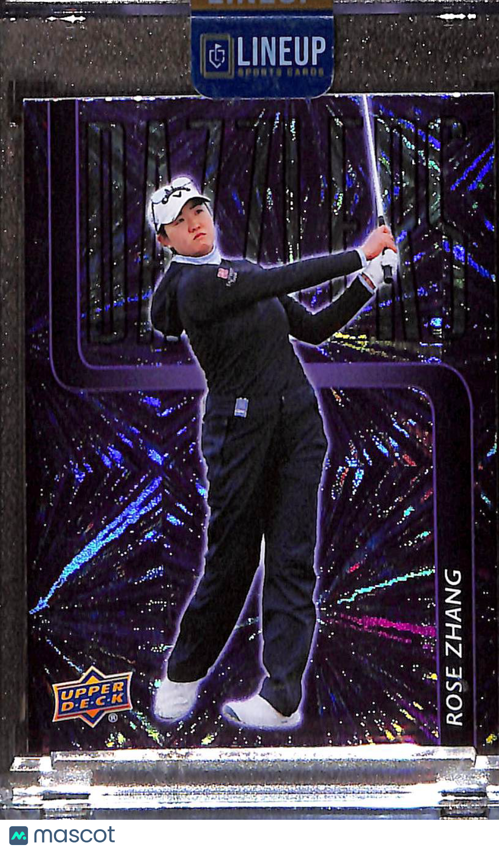2026 Upper Deck Golf Dazzlers Rose Zhang #DZ-6 Purple