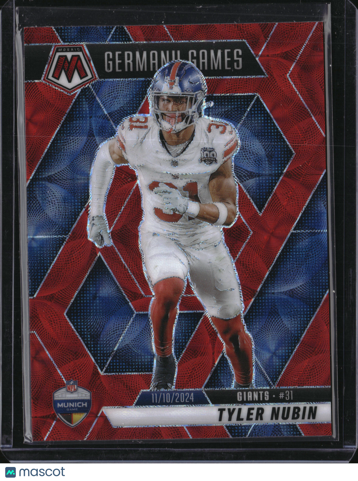 2025 Panini Mosaic Prizm Tyler Nubin #261