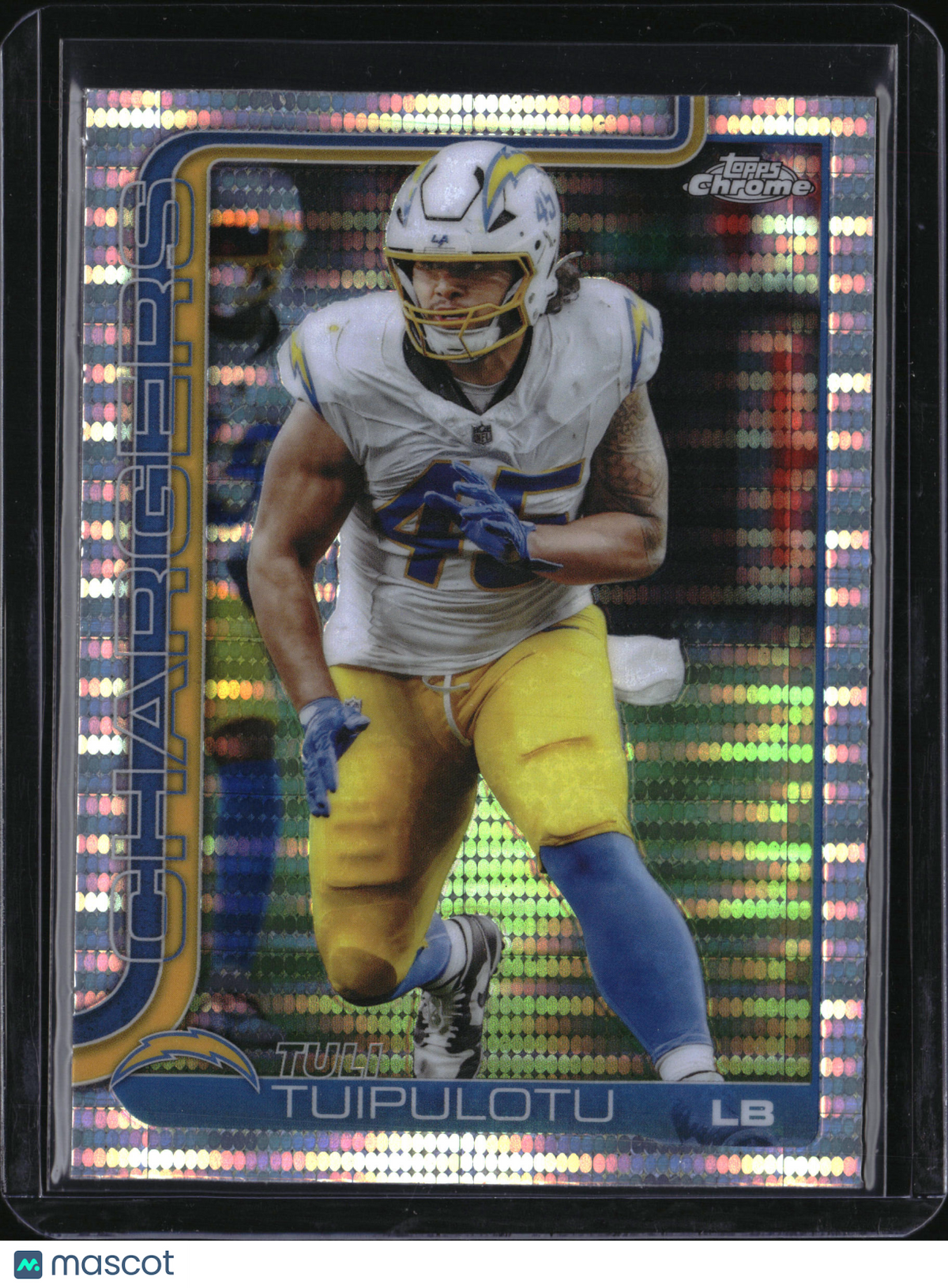 2025 Topps Chrome Tuli Tuipulotu #163 Pulsar Refractor
