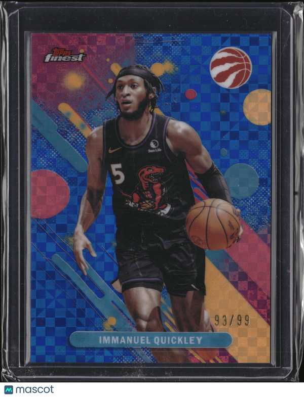 2026 Topps Finest Immanuel Quickley #32 /99