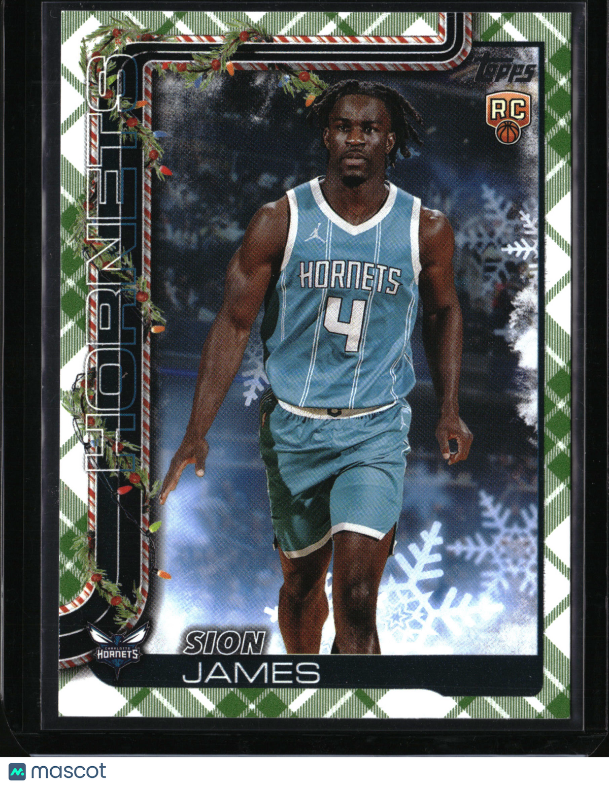 2025 Topps Holiday Sion James #H193 RC