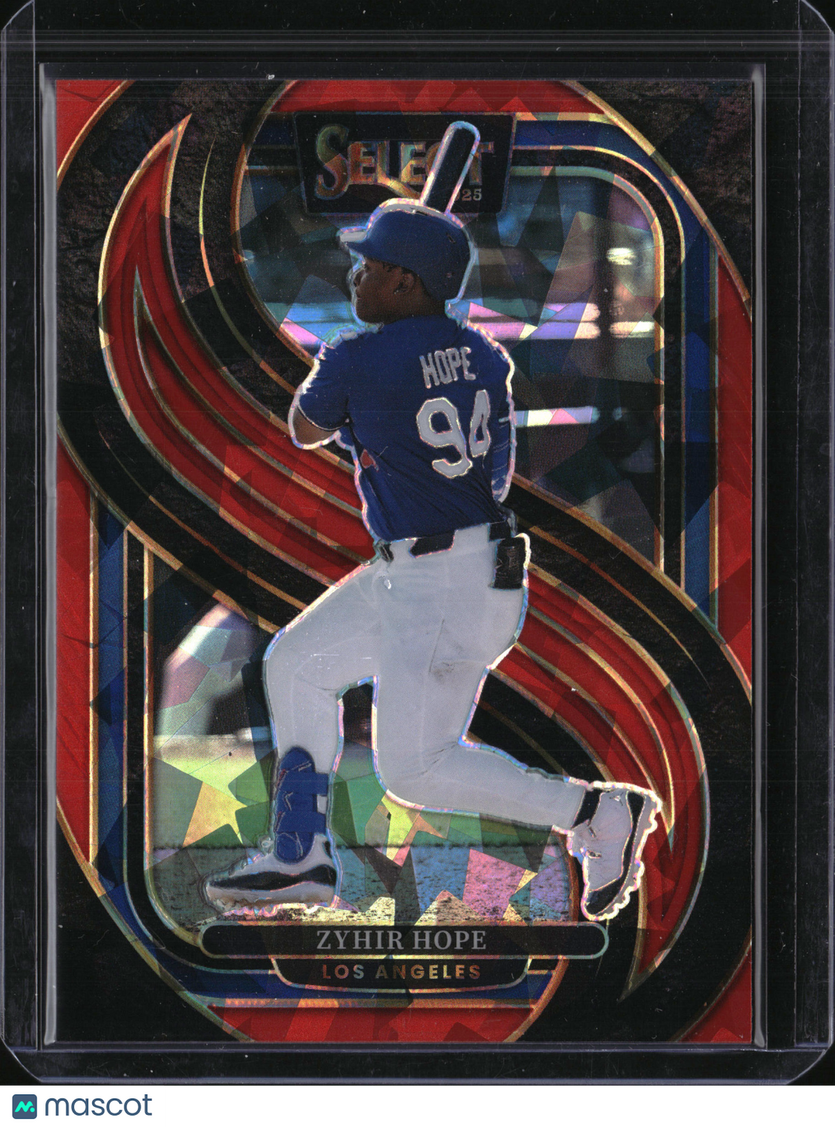 2025 Panini Select Prizm Premier Level Zyhir Hope #186 /199