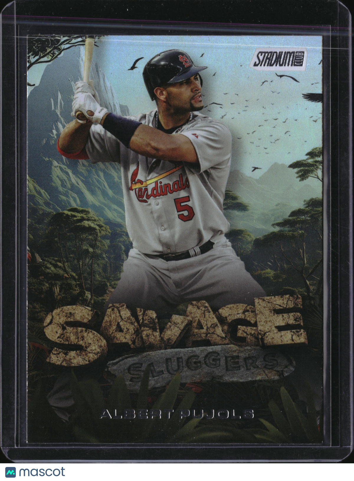 2025 Topps Stadium Club Savage Sluggers Albert Pujols #SS-10