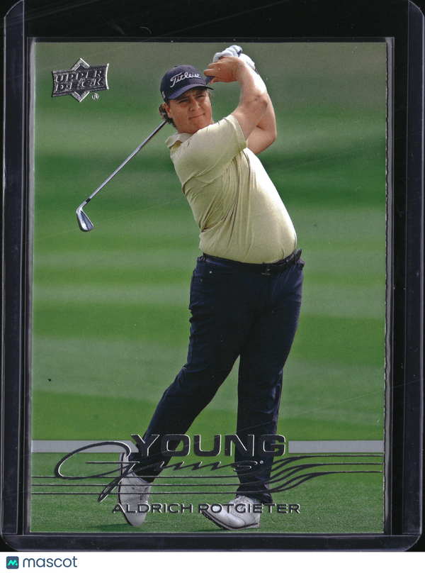 2026 Upper Deck Golf Young Guns Aldrich Potgieter #115