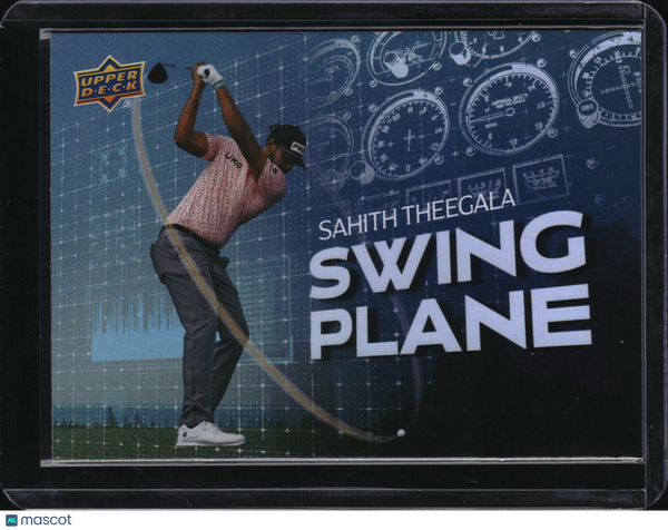 2026 Upper Deck Golf Swing Plane Sahith Theegala #SP-9