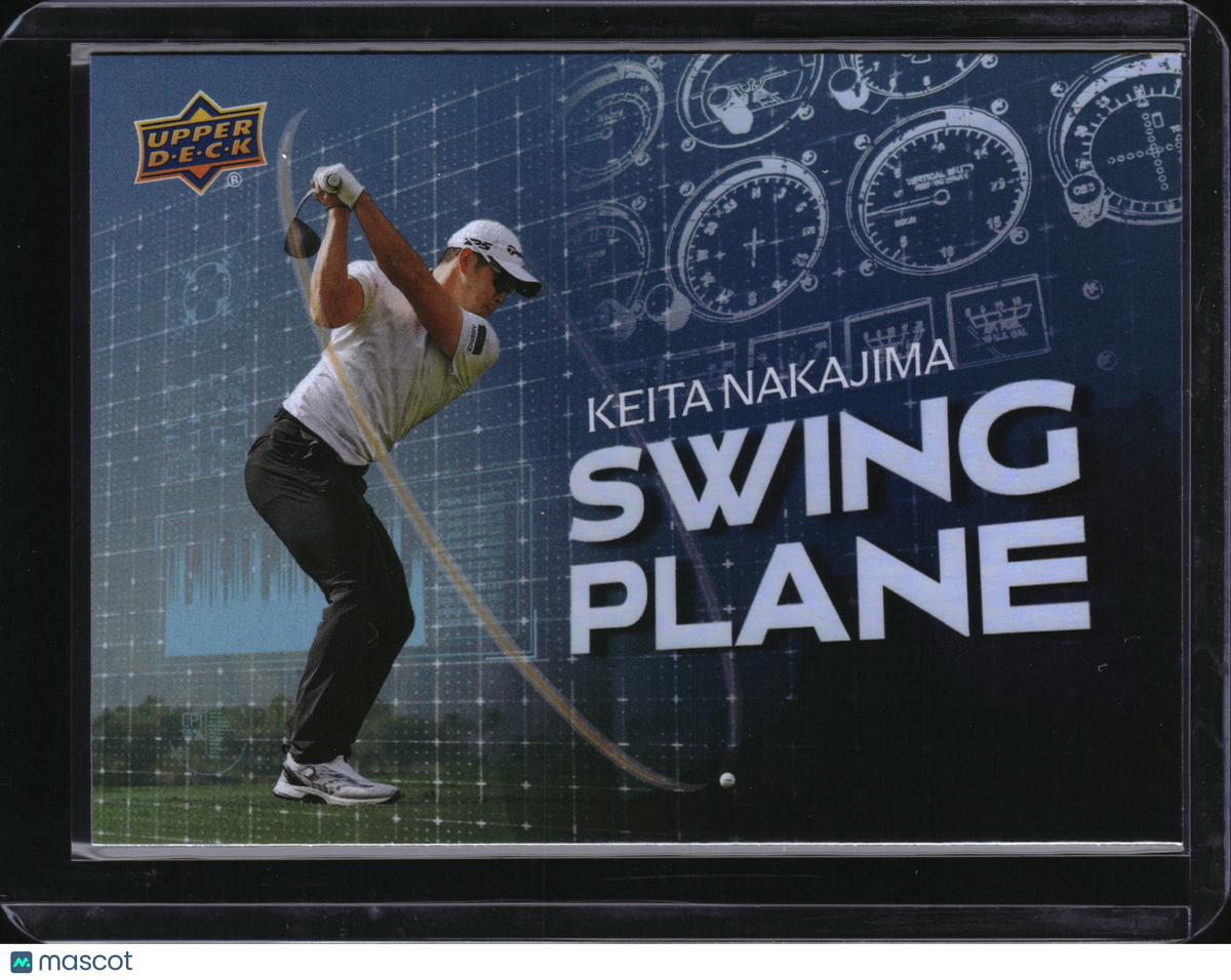 2026 Upper Deck Golf Swing Plane Keita Nakajima #SP-21