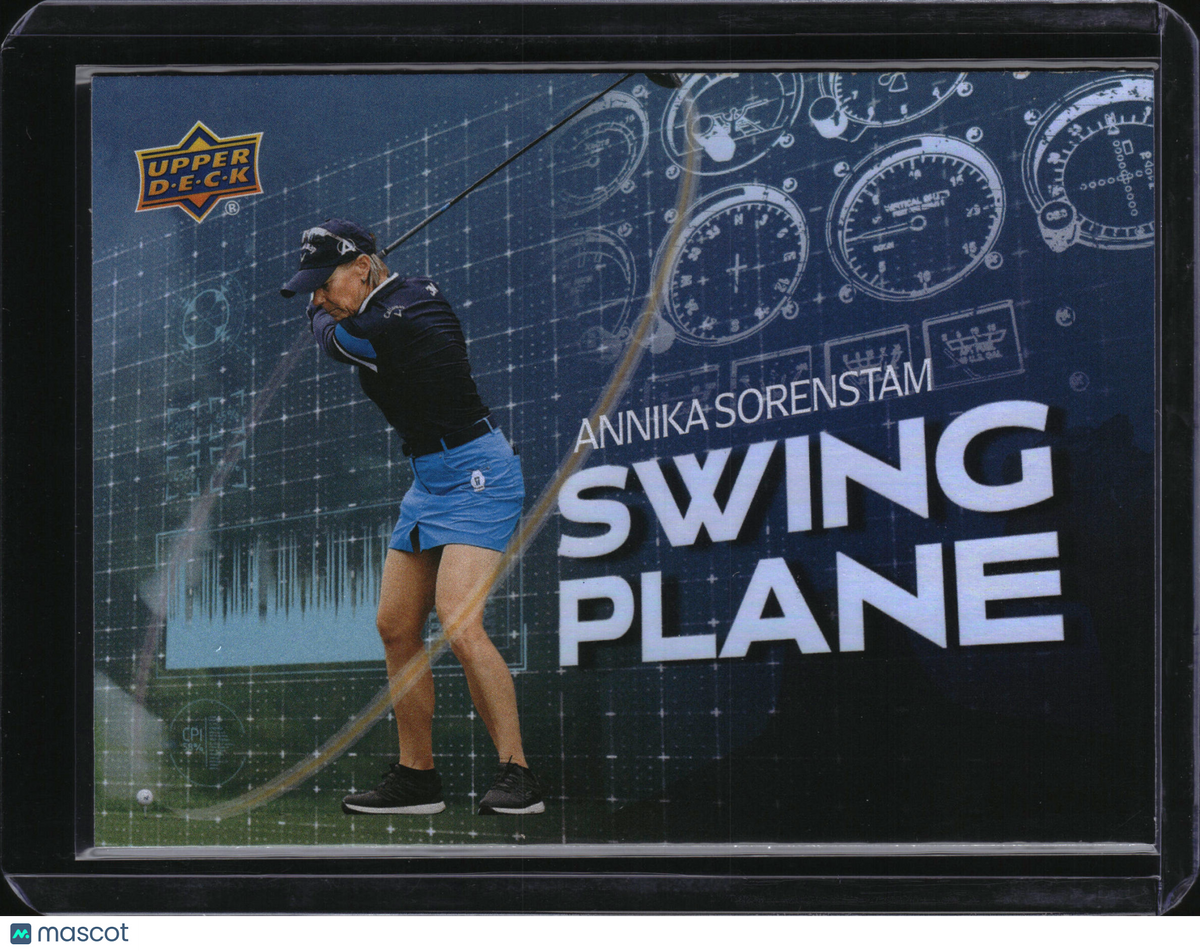 2026 Upper Deck Golf Swing Plane Annika Sorenstam #SP-4
