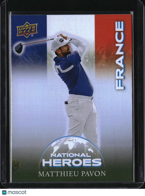 2026 Upper Deck National Heroes Matthieu Pavon #NH-8