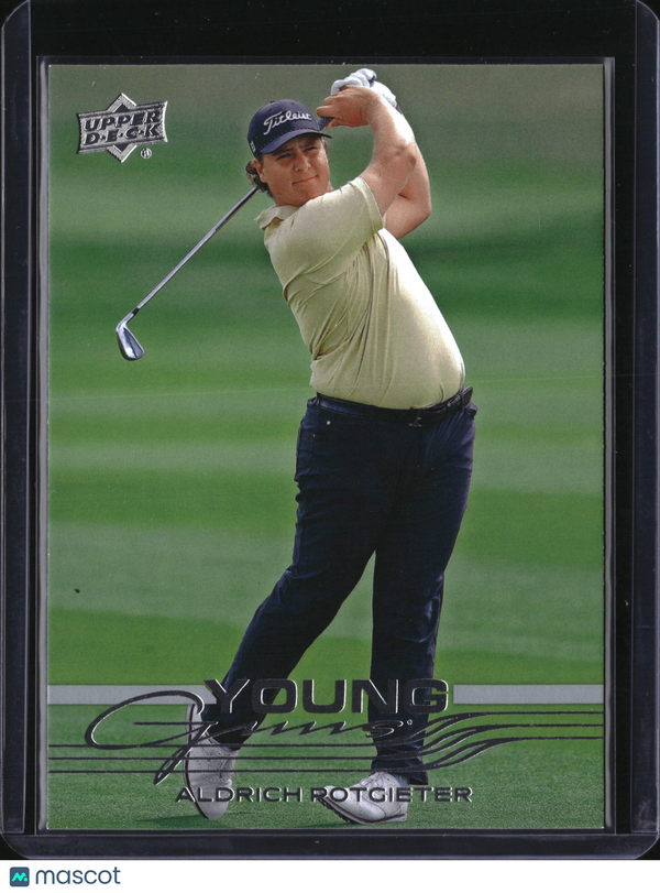 2026 Upper Deck Golf Young Guns Aldrich Potgieter #115
