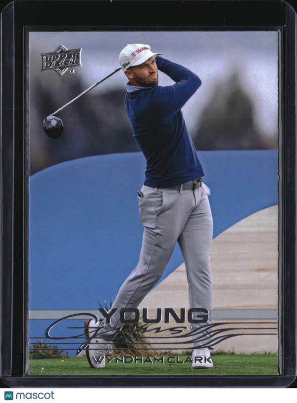 2026 Upper Deck Golf Young Guns Wyndham Clark #103
