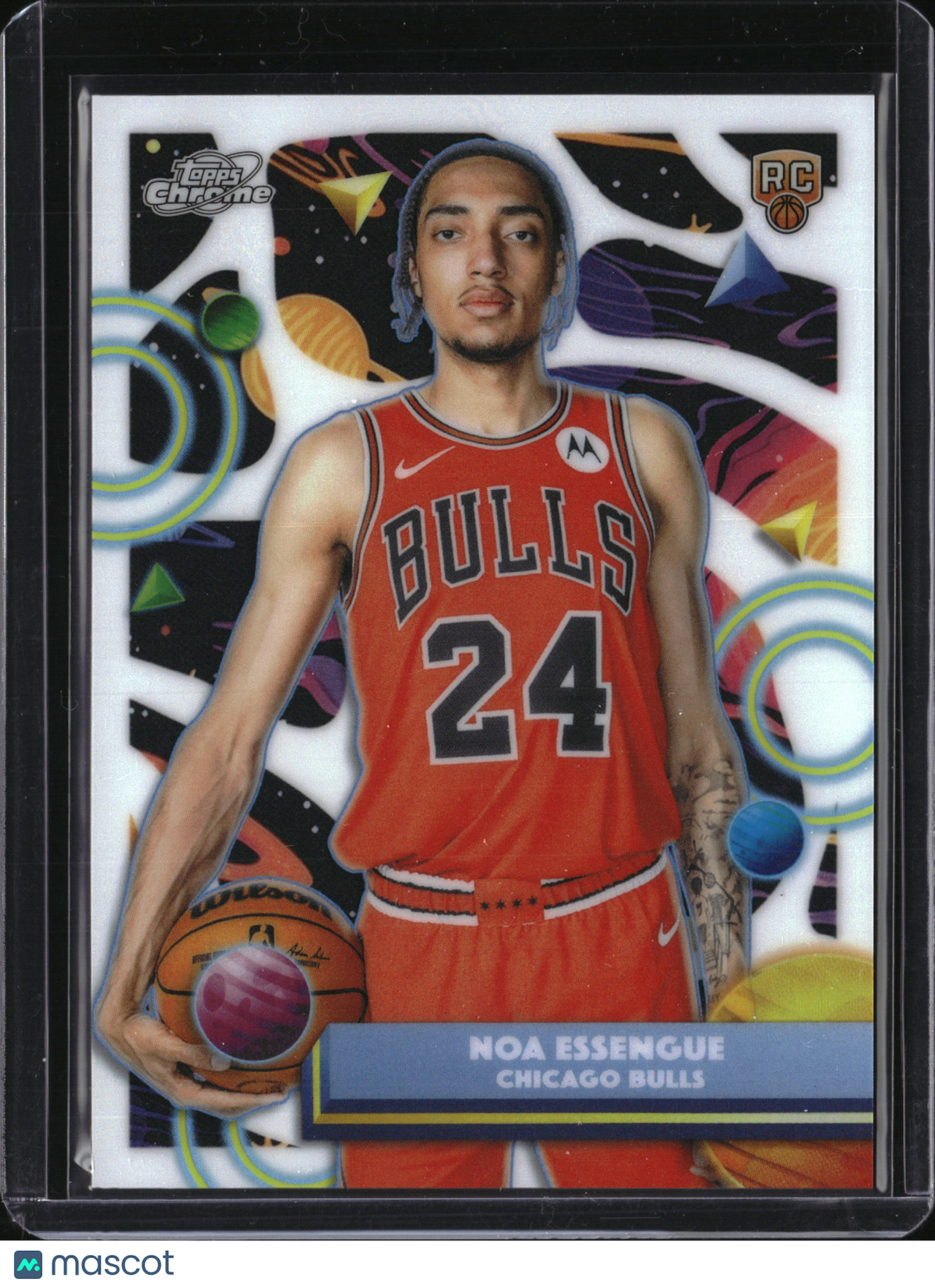 2026 Topps Chrome Noa Essengue #70 RC
