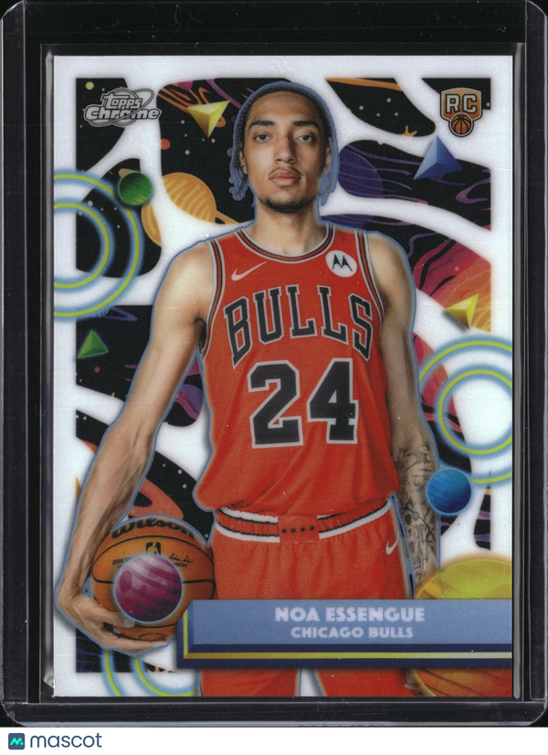 2026 Topps Chrome Noa Essengue #70 RC