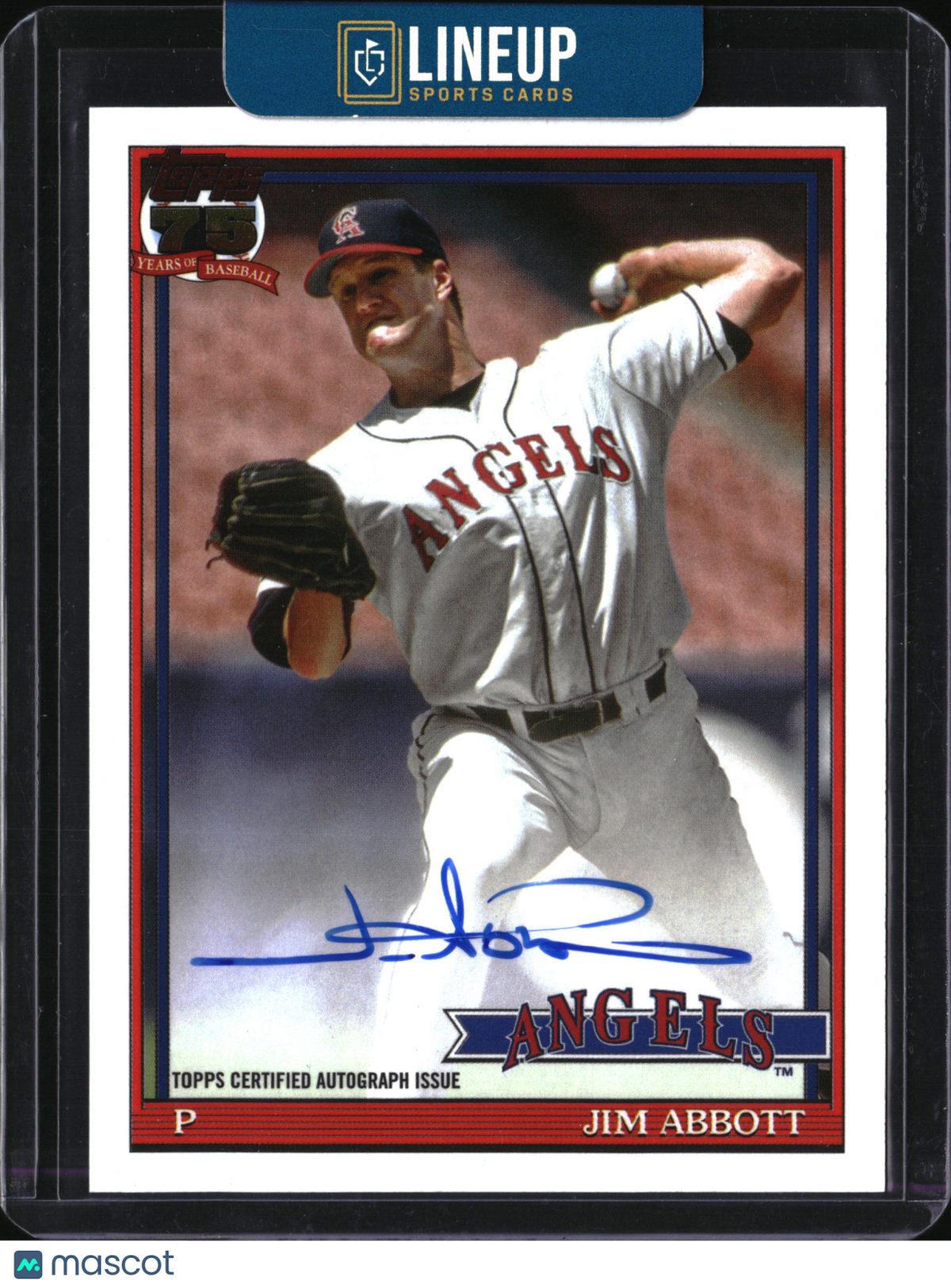 2026 Topps Baseball Jim Abbott #91A-ABB