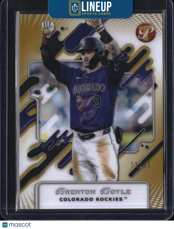 2025 Topps Pristine Brenton Doyle #172 Gold /50