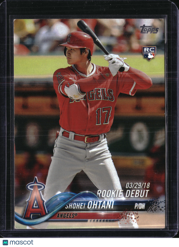 2018 Topps Update Series Shohei Ohtani #US285 RC