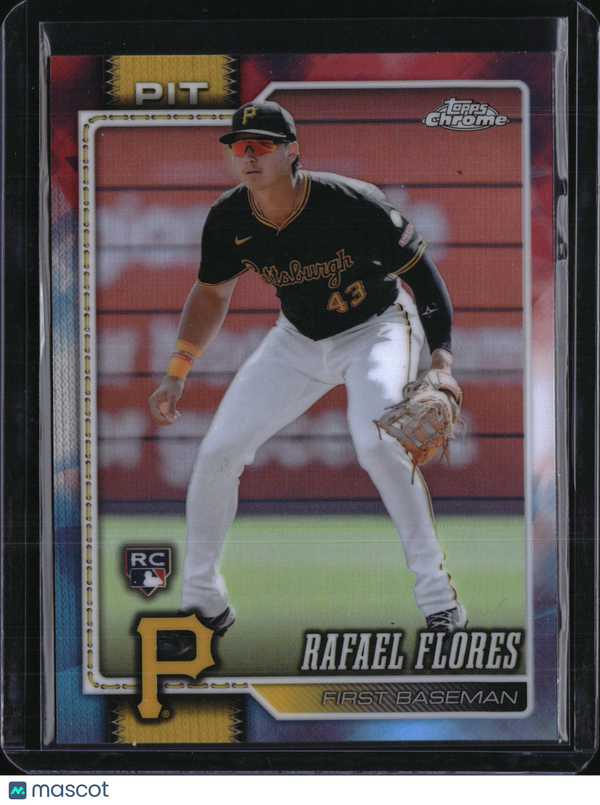 2026 Topps Chrome Rafael Flores #185 RC