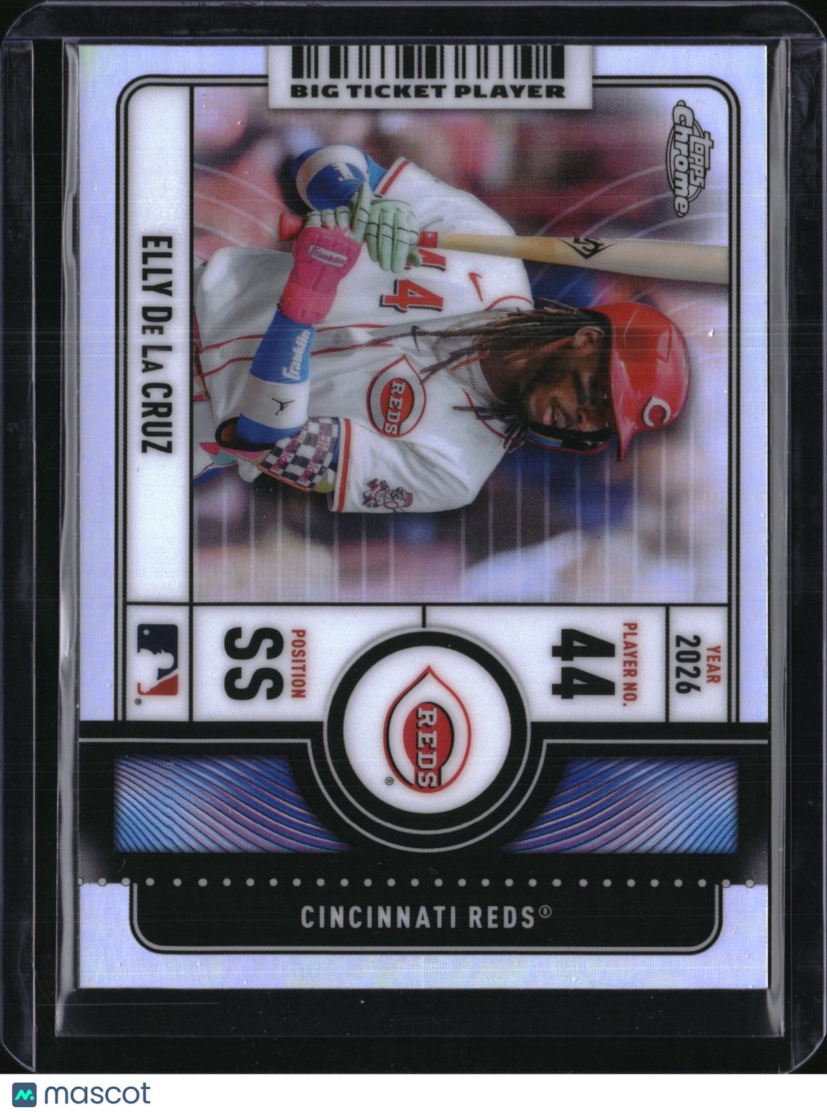 2026 Topps Chrome Big Ticket Player Elly De La Cruz #BTP-5