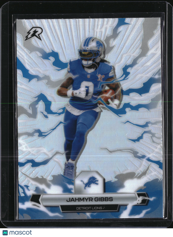 2026 Topps Ripped and Restored Jahmyr Gibbs #33 Refractor