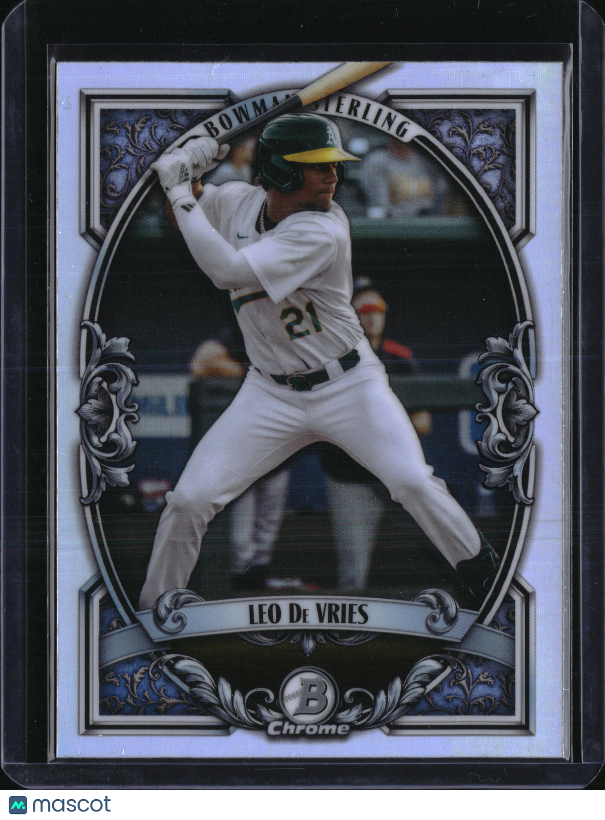 2026 Topps Bowman Sterling Chrome Leo De Vries #BST-9