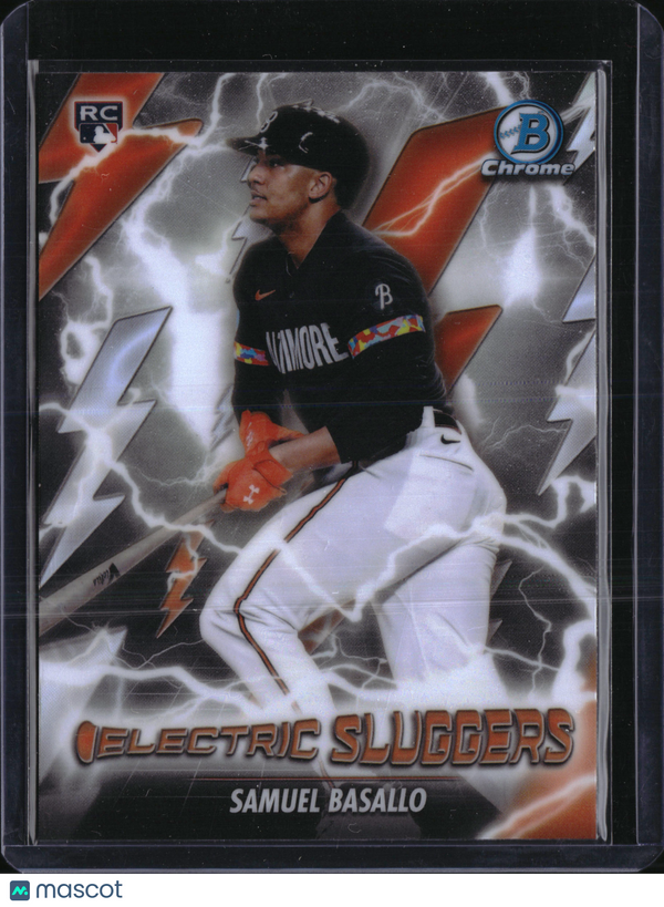 2026 Bowman Chrome Electric Sluggers Samuel Basallo #ES-10 RC