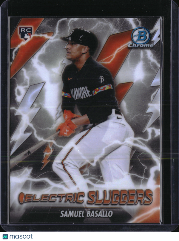 2026 Bowman Chrome Electric Sluggers Samuel Basallo #ES-10 RC