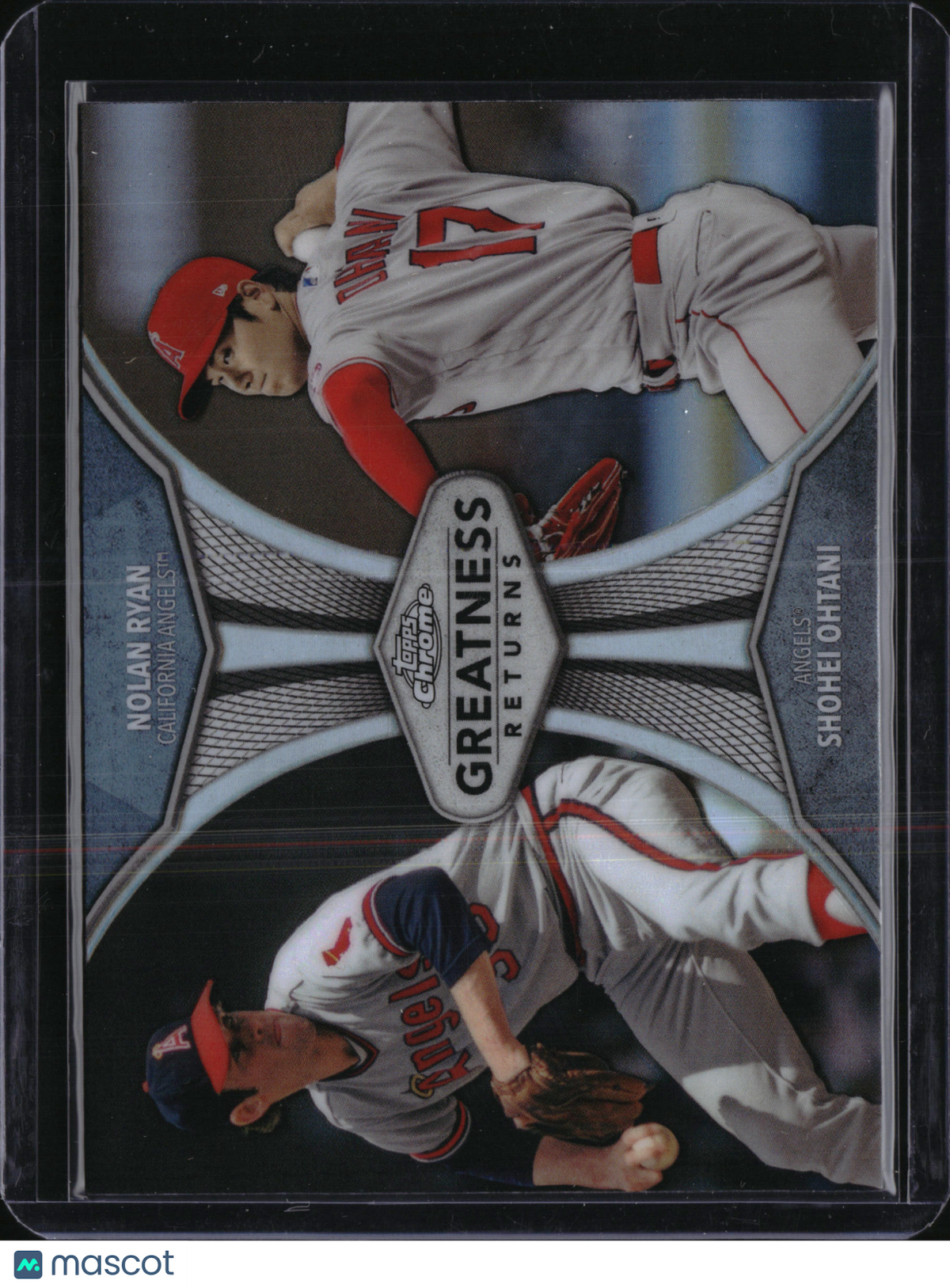 2019 Topps Chrome Greatness Returns Nolan Ryan Shohei Ohtani #GRE-3