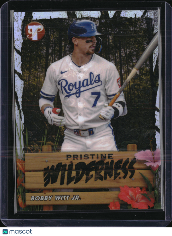 2026 Topps Pristine Wilderness Bobby Witt Jr. #PW-11