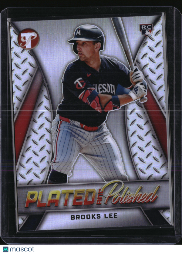 2025 Topps Pristine Plated and Polished Brooks Lee #PP-27 Refractor