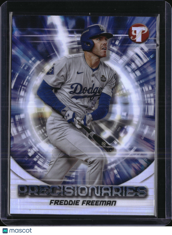 2025 Topps Pristine Precisionaries Freddie Freeman #PR-34 Refractor