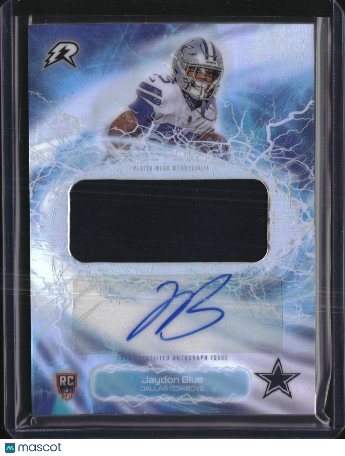 2026 Topps Resurgence Football Jaydon Blue #RRA-JB Autograph Rookie