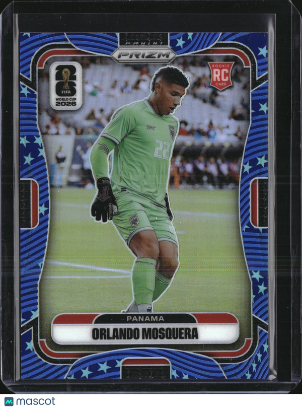 Panini 2026 Prizm FIFA World Cup Orlando Mosquera Old Glory RC /94 #342 Panama