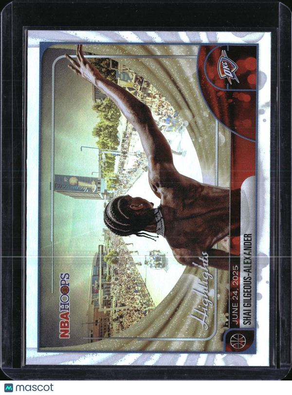 2026 Topps NBA Hoops Shai Gilgeous-Alexander #268