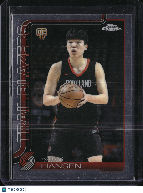 2025 Topps Chrome Yang Hansen #266 RC