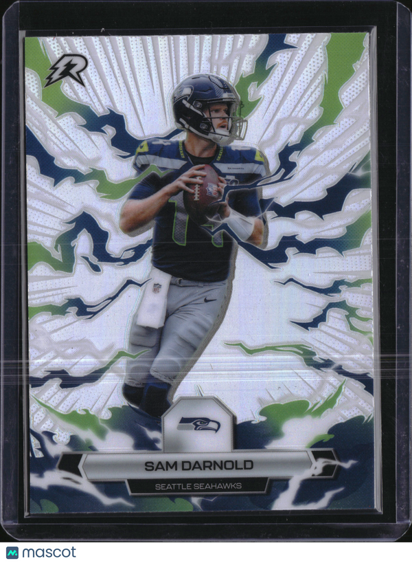 2025 Topps Resurgence Sam Darnold Refractor #90 Seahawks