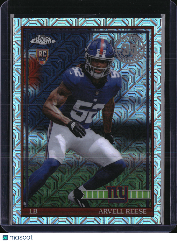2026 Topps Arvell Reese 1991 Chrome Rookie RC Mojo Refractor #91TRC-46 Giants