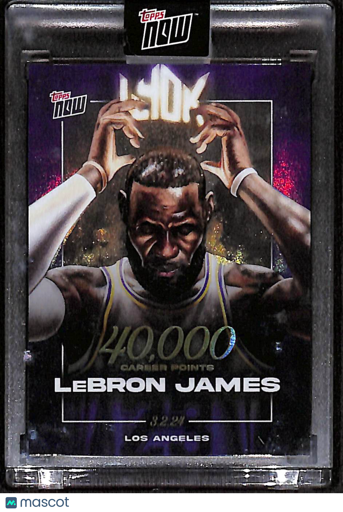 2024 Topps Now LeBron James #LJ-40K