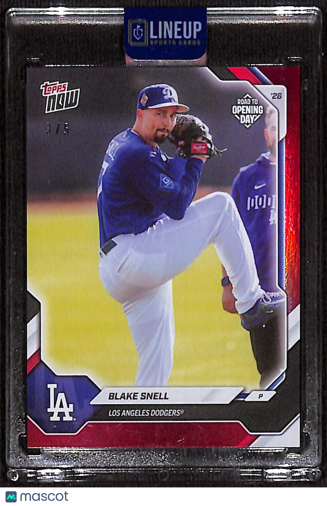 2026 Topps Now Road to Opening Day Blake Snell #OD-280 Red