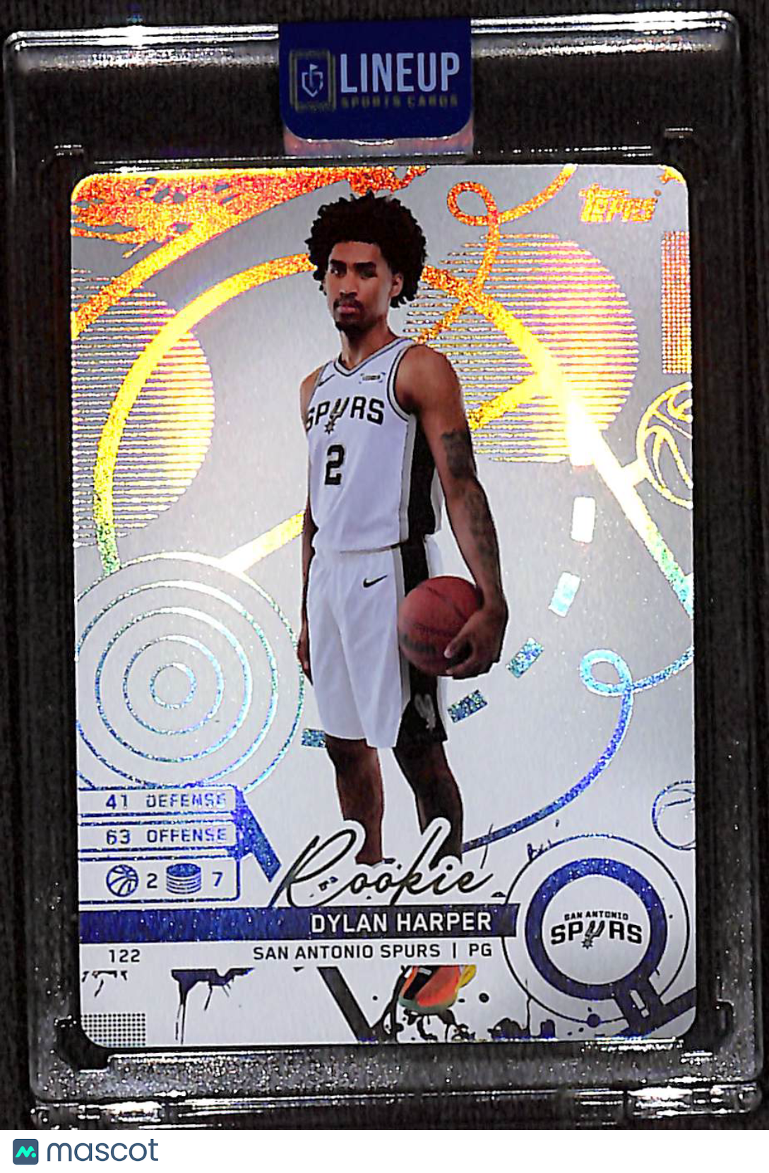 2025 Topps Match Attax Dylan Harper #122
