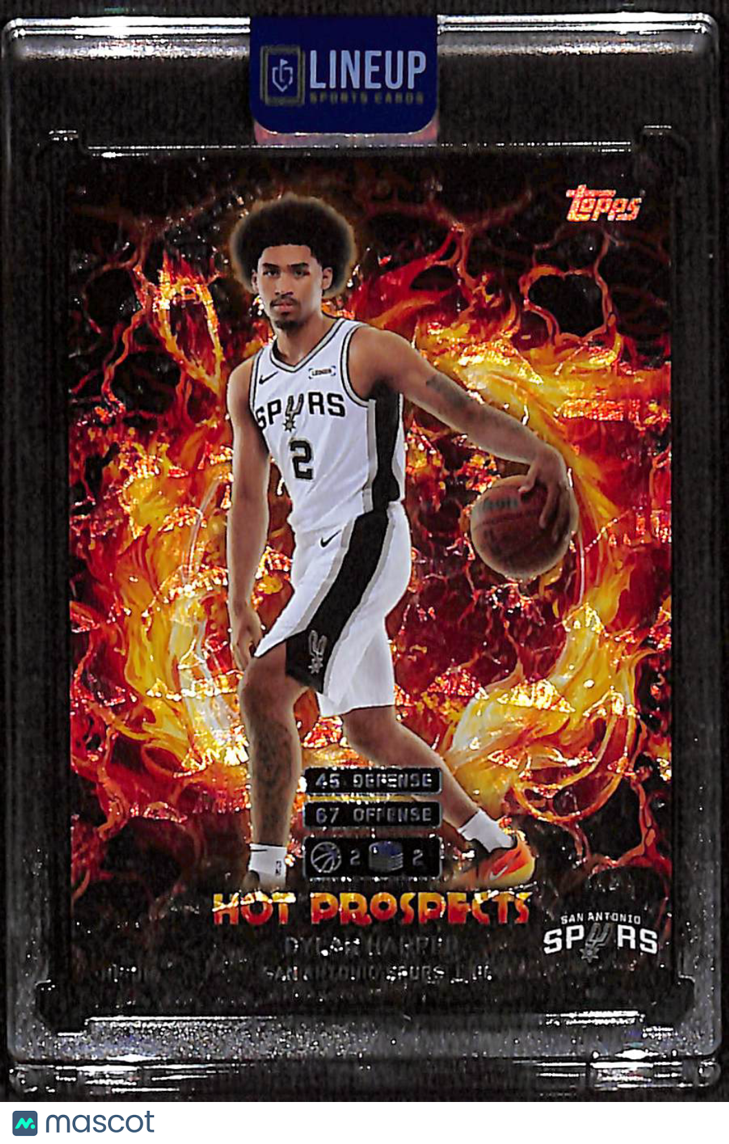 2025 Topps Match Attax Hot Prospects Dylan Harper