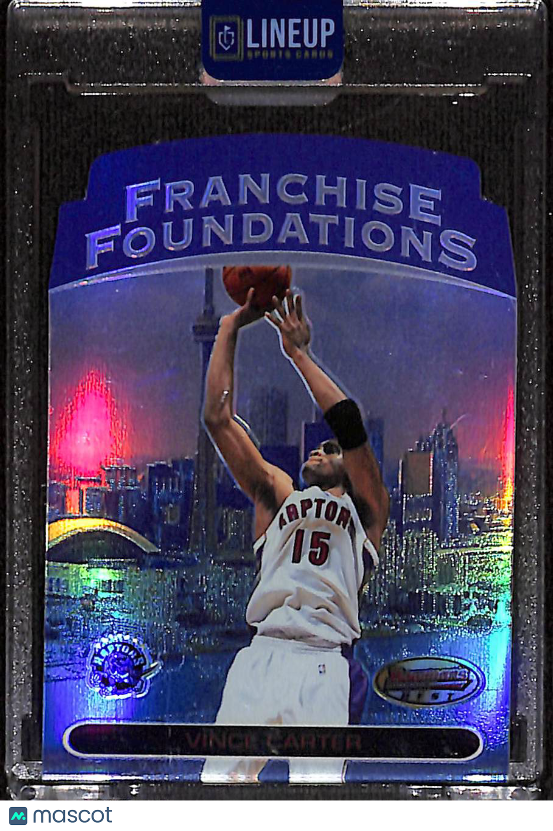 2000 Bowman's Best Franchise Foundations Vince Carter #FF08