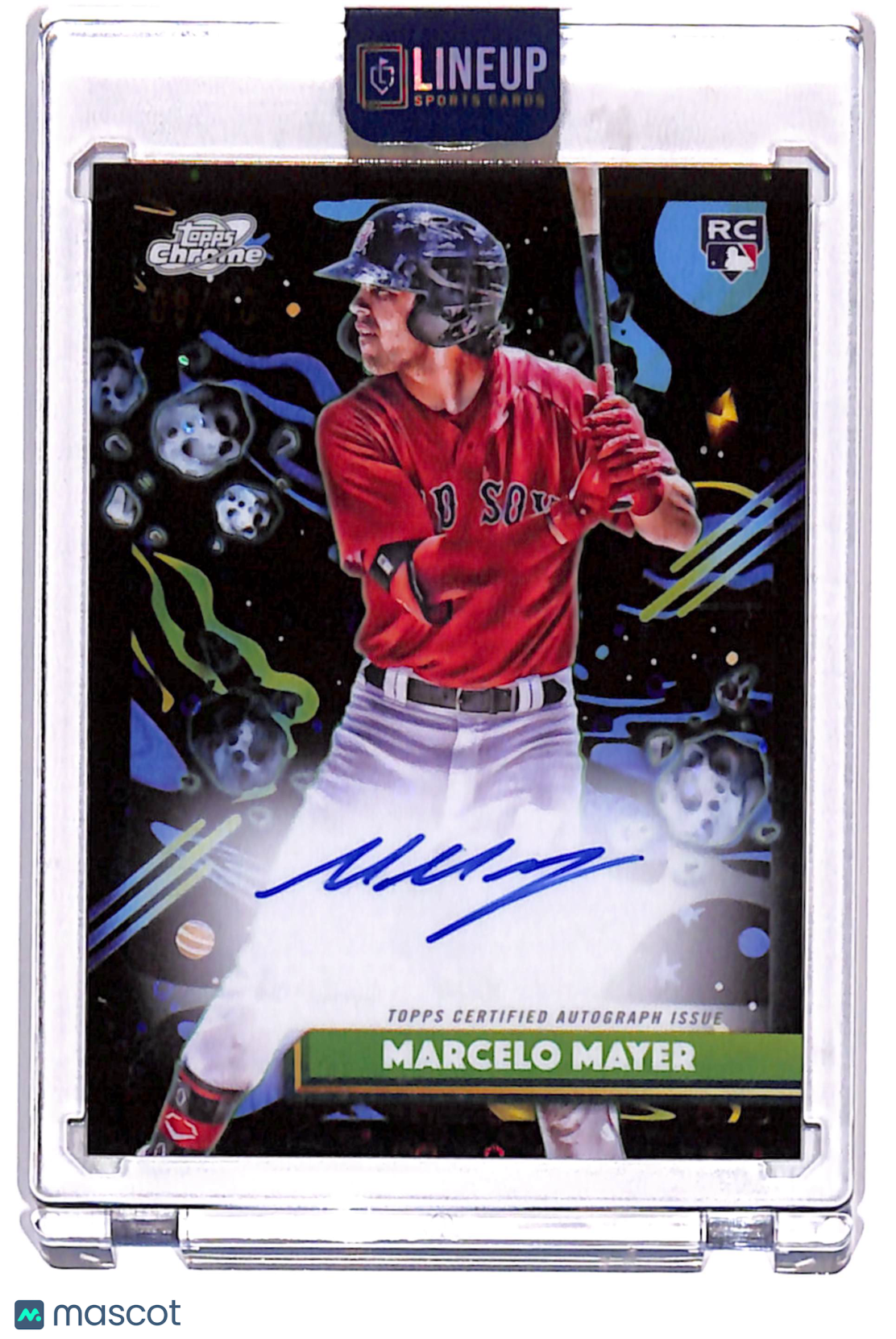 2025 Topps Cosmic Chrome Marcelo Mayer #CCA-MM Black /10 RC