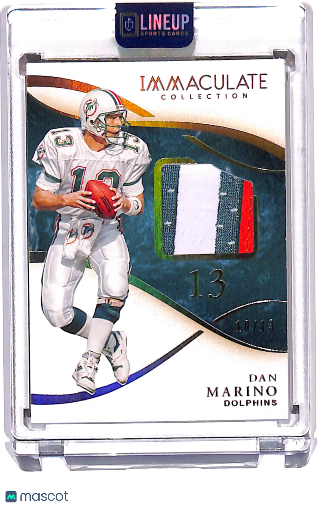 2020 Panini Immaculate Collection Dan Marino #INM36 Patch Memorabilia